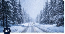Weather driving simulator training for rain fog snow and low visibility
